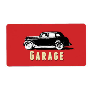 Boxas röra lagring för garage fraktsedel