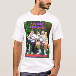 BOXAS? SCHMOXES! Tecknadskjorta Tee Shirt
