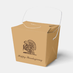 "Boxas thanksgivingTurkiet" rester Presentaskar