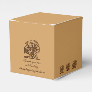 "Boxas thanksgivingTurkiet" rester Presentaskar