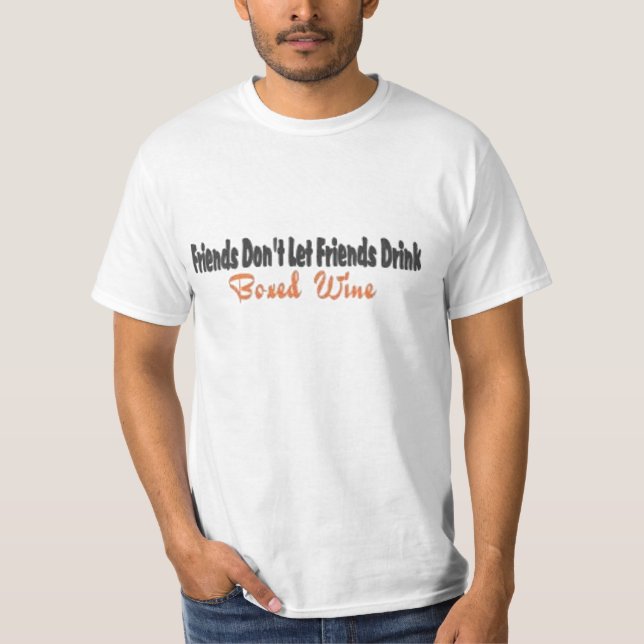 Boxats vin tee shirt (Framsida)