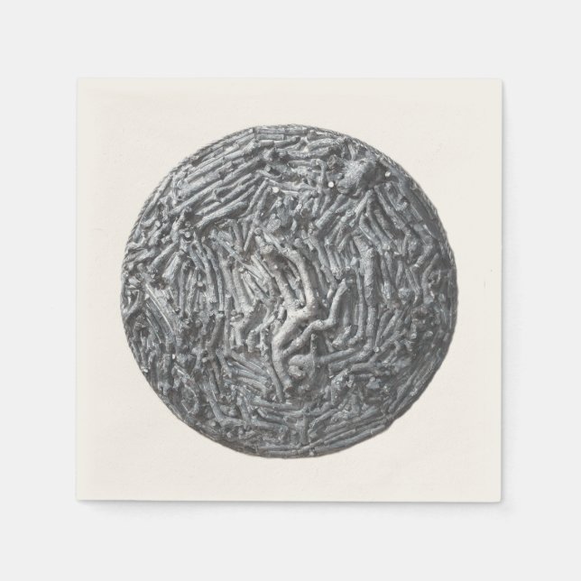 Boxcuttings: Måne  Pappersservett (Framsidan)