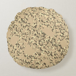 Boxed Harmony: Kronning med boxar Rund Kudde