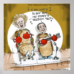 Boxen bara en poBoy från New Orleans Poster