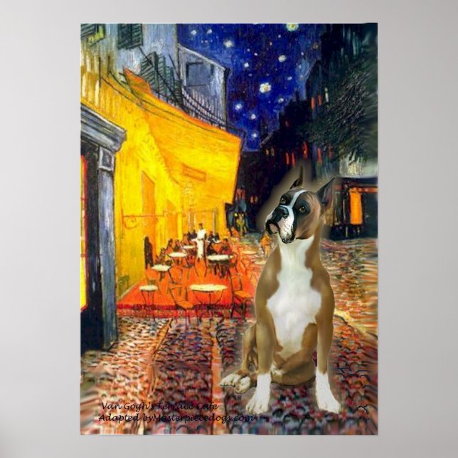 Boxer 1cr - Terrace Cafe Poster (Framsidan)