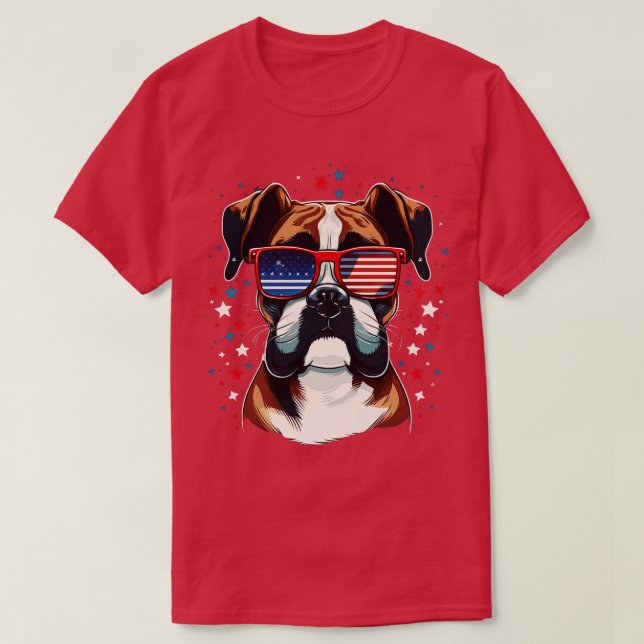 Boxer 4:e juli 2011 t shirt (Design framsida)