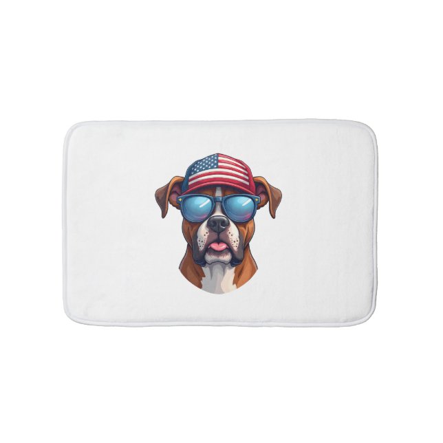 Boxer 4 juli badrumsmatta (Framsidan)