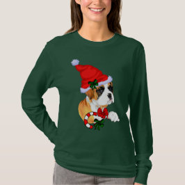 Boxer Älskare jul Merry T Shirt