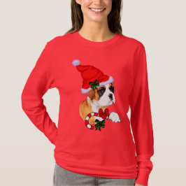 Boxer Älskare jul Merry T Shirt