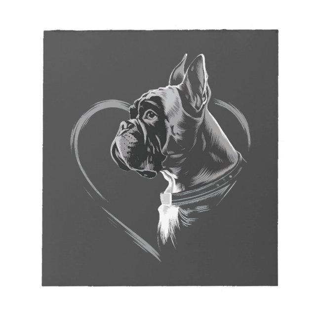 Boxer   anteckningsblock (Framsida)