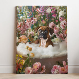 Boxer Art Boxer Art Badrum Canvastryck