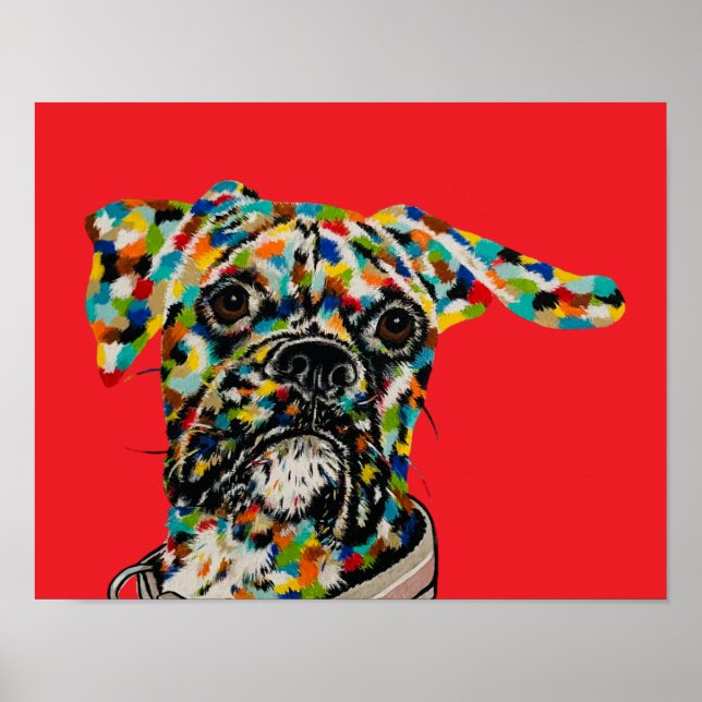 Boxer Art  Poster (Framsidan)
