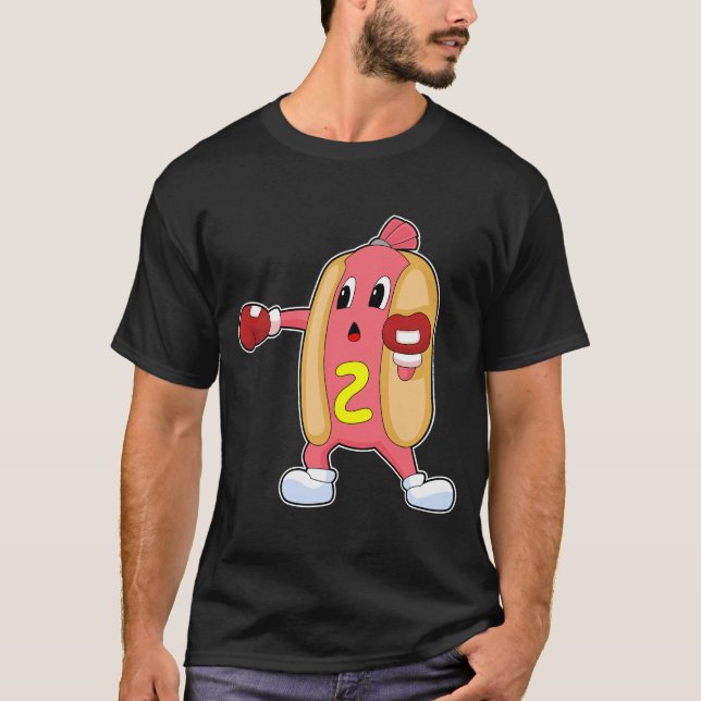 Boxer Boxing handskar Boxing Boxing T Shirt (Framsida)