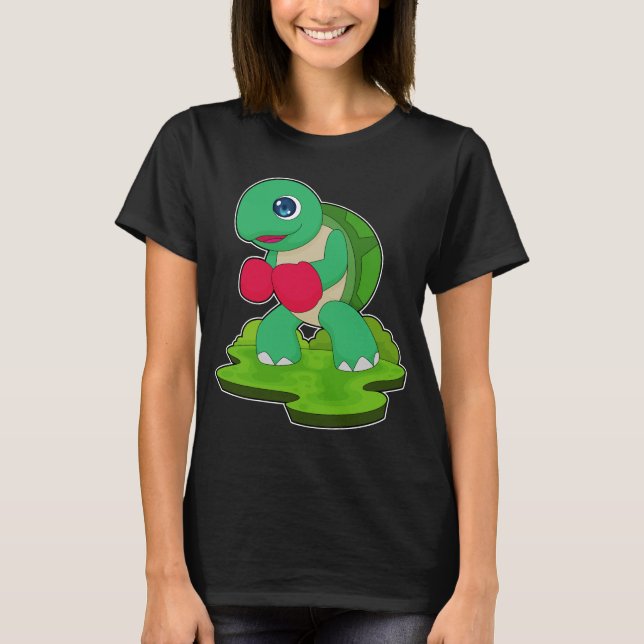 Boxer Boxing handskar Boxing Boxing T Shirt (Framsida)