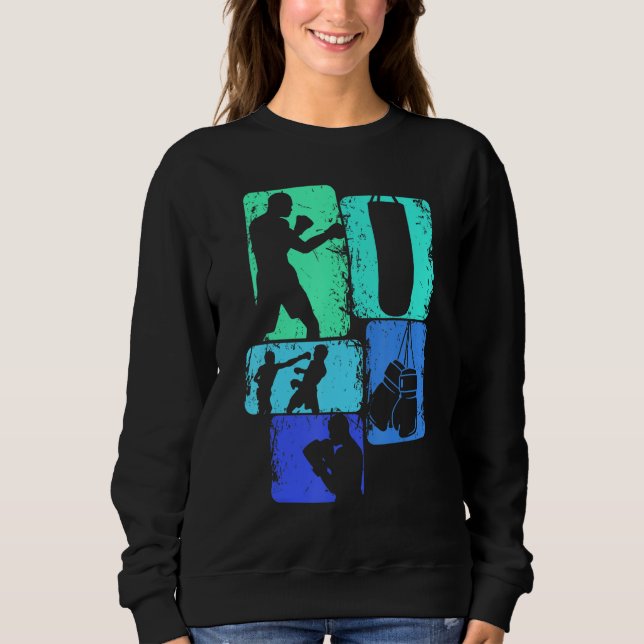 Boxer Boxing Kids Boys T Shirt (Framsida)