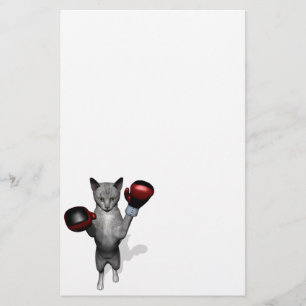 Boxer Cat Brevpapper