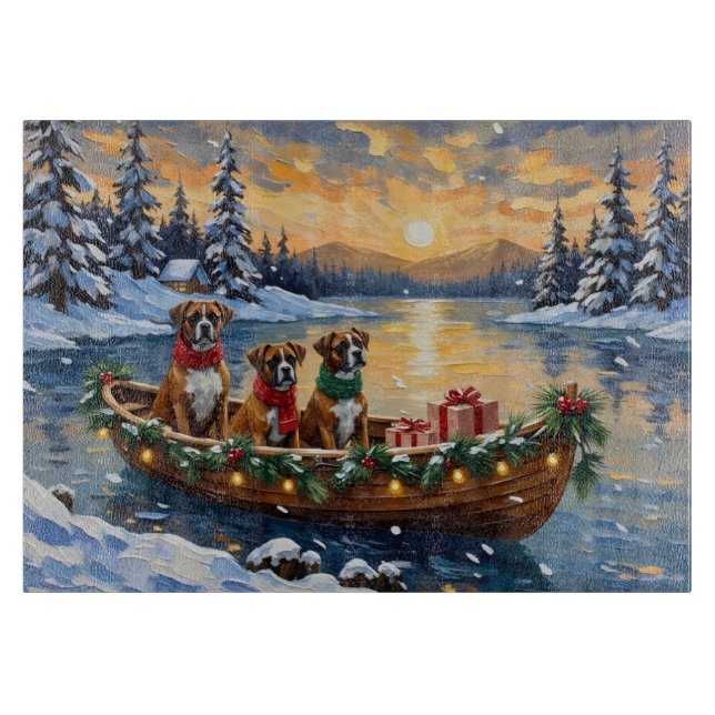 Boxer Christmas Boat Holiday (Framsidan)