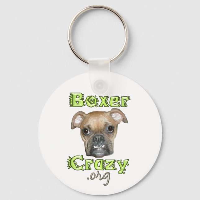 Boxer Crazy Keychain - sjömil Nyckelring (Framsida)