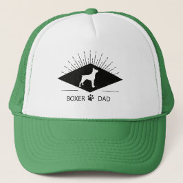 Boxer Dad Trucker Hat Keps