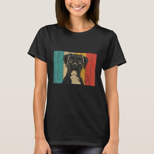 Boxer Design Retro Boxer T Shirt (Framsida)