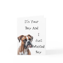 Boxer Det är din dag-dag