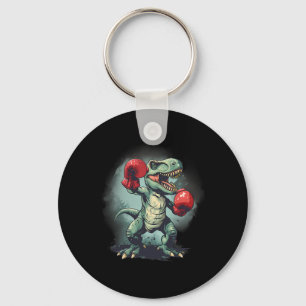 Boxer Dinosaur Boxing Dino Kickboxing T-rex Boxing Nyckelring