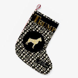 BOXER DOG BLING LITEN JULSTRUMPA
