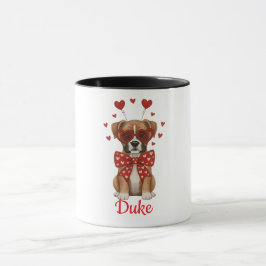 boxer dog coffee mug Valentine's Day 2026 Mugg