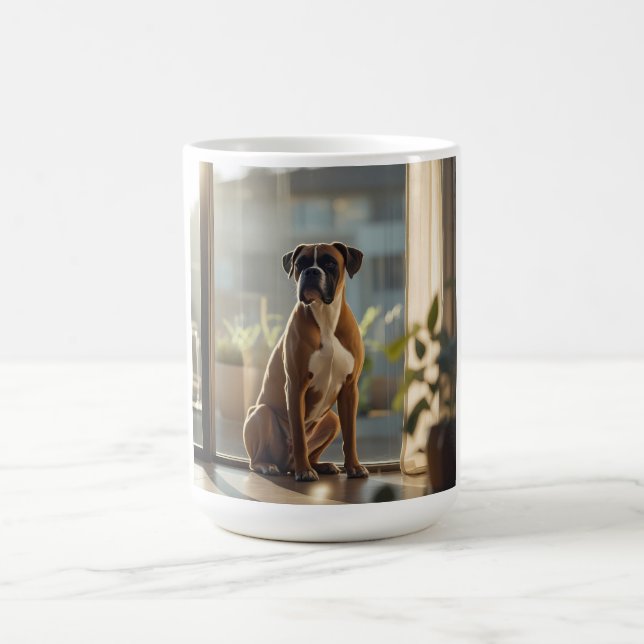 Boxer Elegant Coffee Mug Kaffemugg (Center)