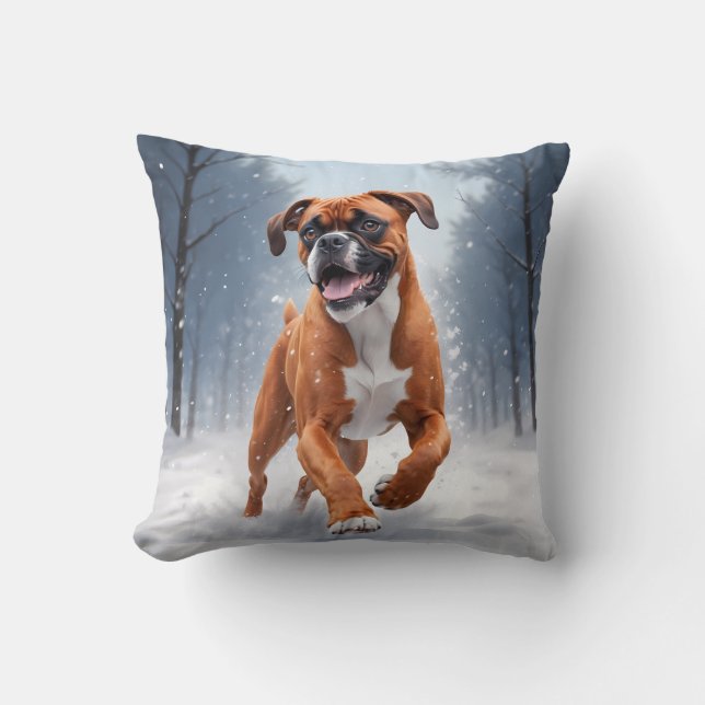 Boxer Elegant Dekorativ kudde (Framsida)