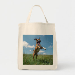 Boxer Elegant Livsmedel Tote Bag Tygkasse