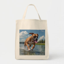Boxer Elegant Livsmedel Tote Bag