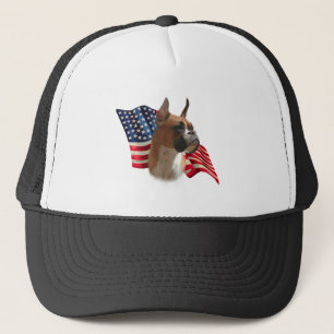 Boxer Flagga Truckerkeps