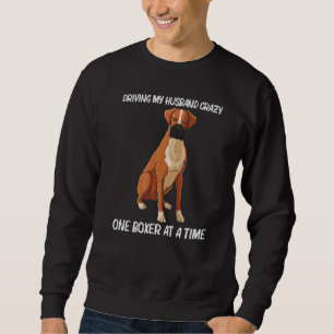 Boxer För Kvinnor Mamma Boxer Hundras Husdjur Lång Ärmad Tröja