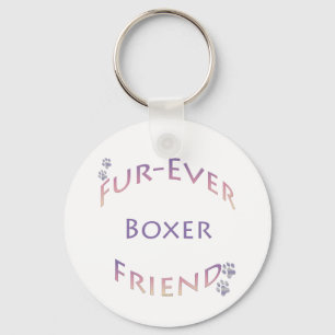Boxer Furever Nyckelring