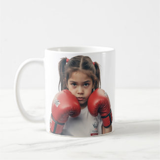 boxer girl mug kaffemugg