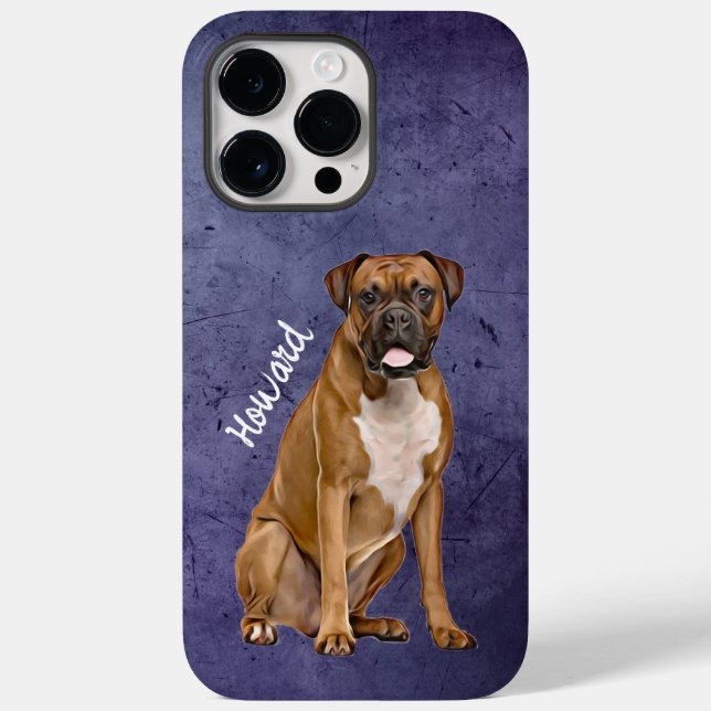Boxer Grunge Fodral-Mate iphone case (Baksida)