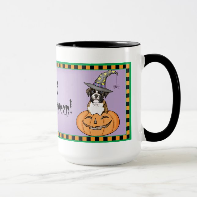 Boxer Halloween Mugg (Höger)