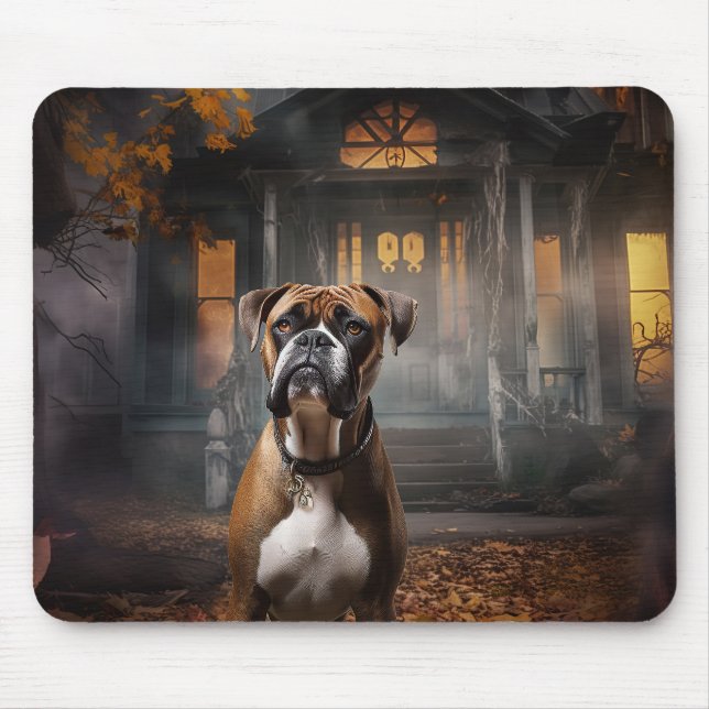 Boxer Halloween Scary Musmatta (Framsidan)