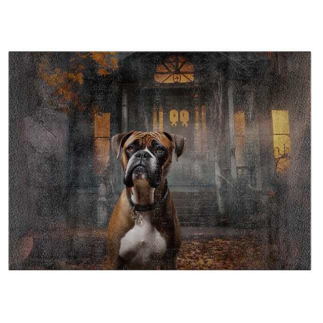 Boxer Halloween Skräckinjagande (Framsidan)