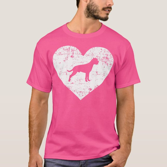 Boxer Heart T Shirt (Framsida)