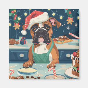 Boxer Holiday Baking: Festiv jul Magnet