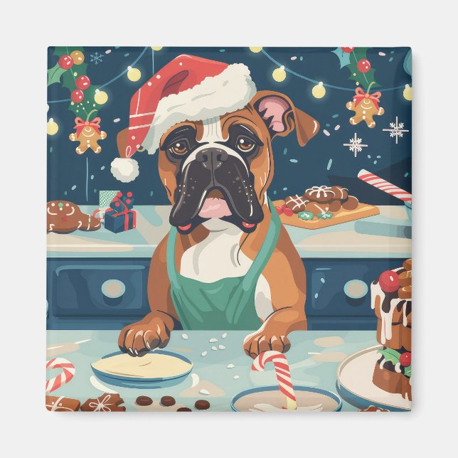 Boxer Holiday Baking: Festiv jul Magnet (Framsidan)