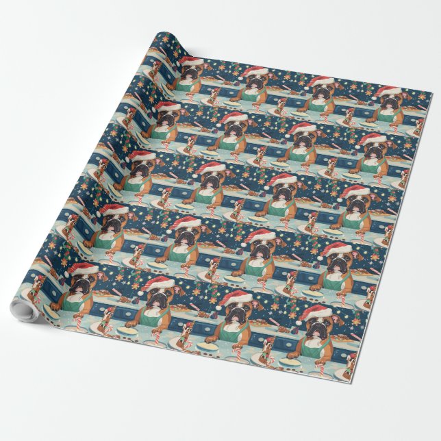Boxer Holiday Baking: Festiv jul Presentpapper (Utrullad)