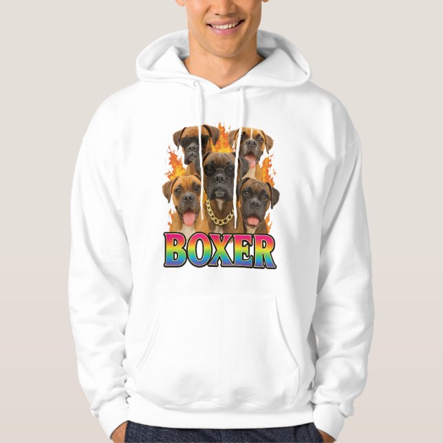 Boxer  hoodie (Framsida)
