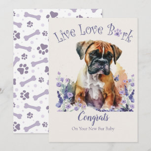 Boxer Hund Adoption, Gotcha Day Kort