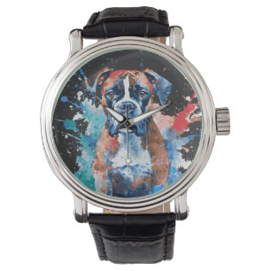 Boxer Hund Armbandsur
