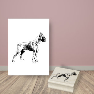 Boxer Hund aveln Stämpel