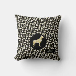 BOXER HUND BLING KUDDE