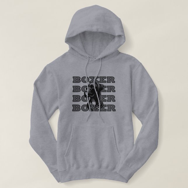 Boxer Hund Delight T Shirt (Design framsida)